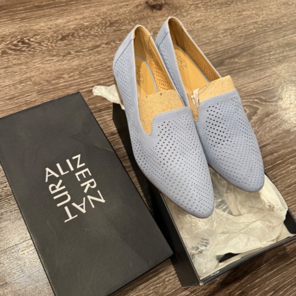 Naturalizer Lorna 2 Flats Loafers Daydream Blue - Picture 6 of 7